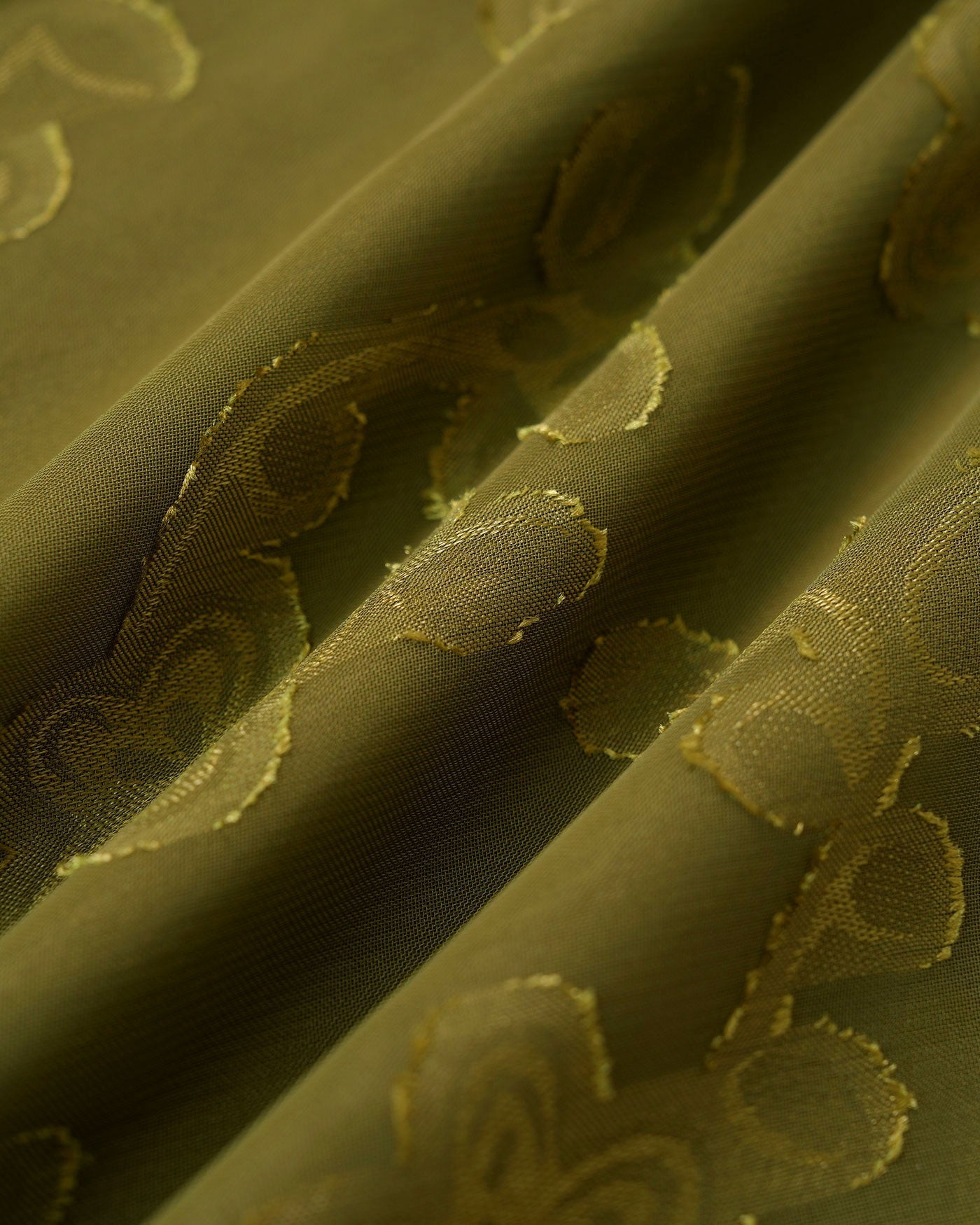 Vestido Maxi Jacquard Escote Corazón — Verde