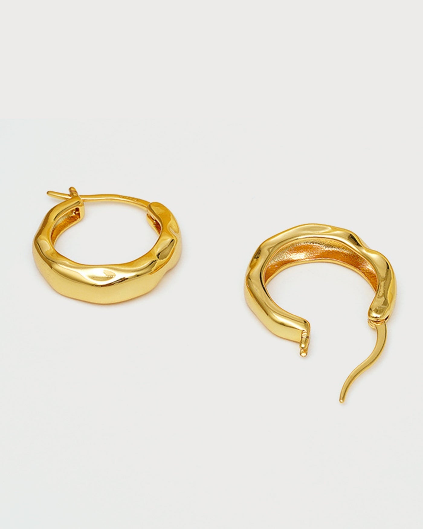 Pendientes Geométricos — Dorado