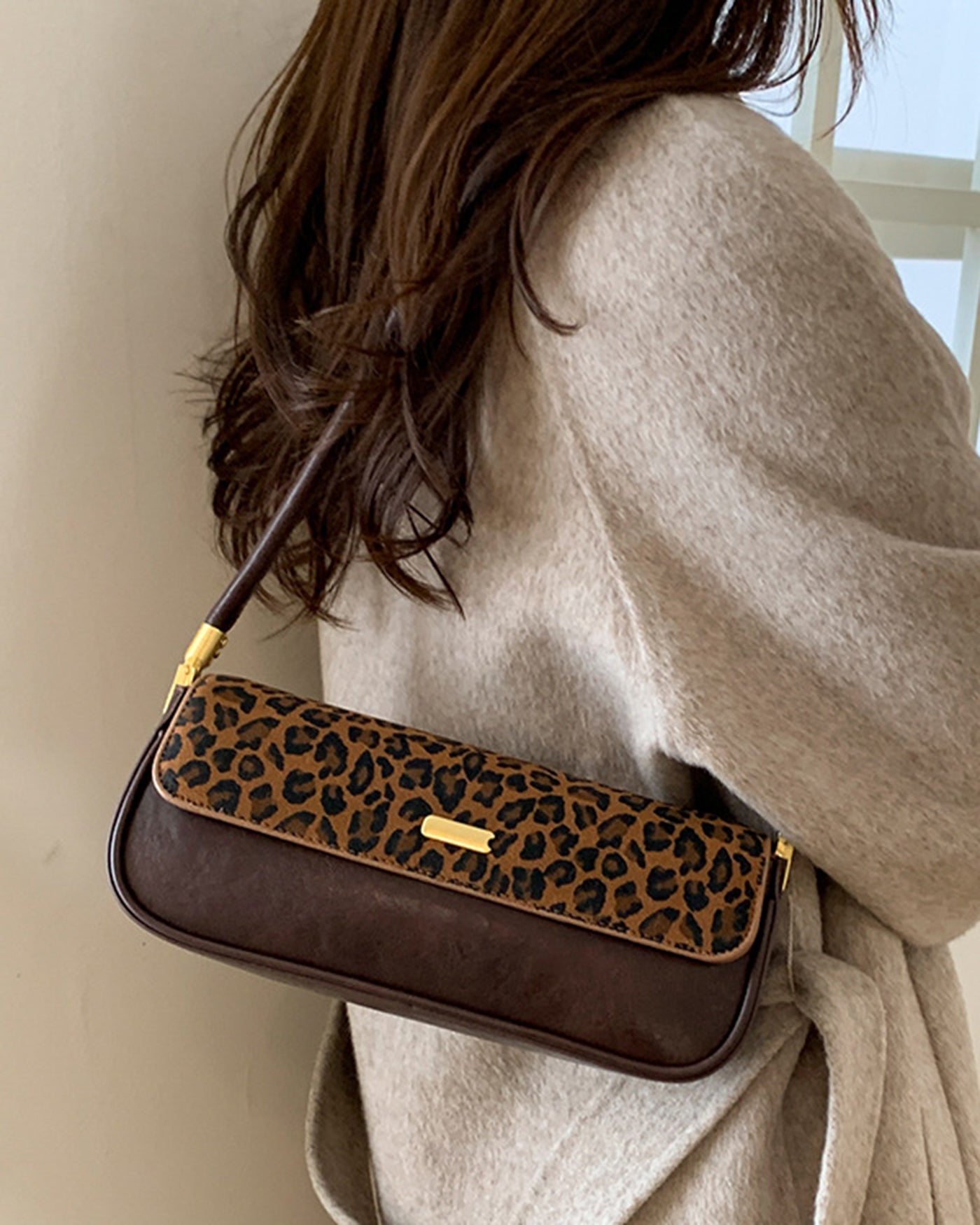 Bolso de Mano — Marrón