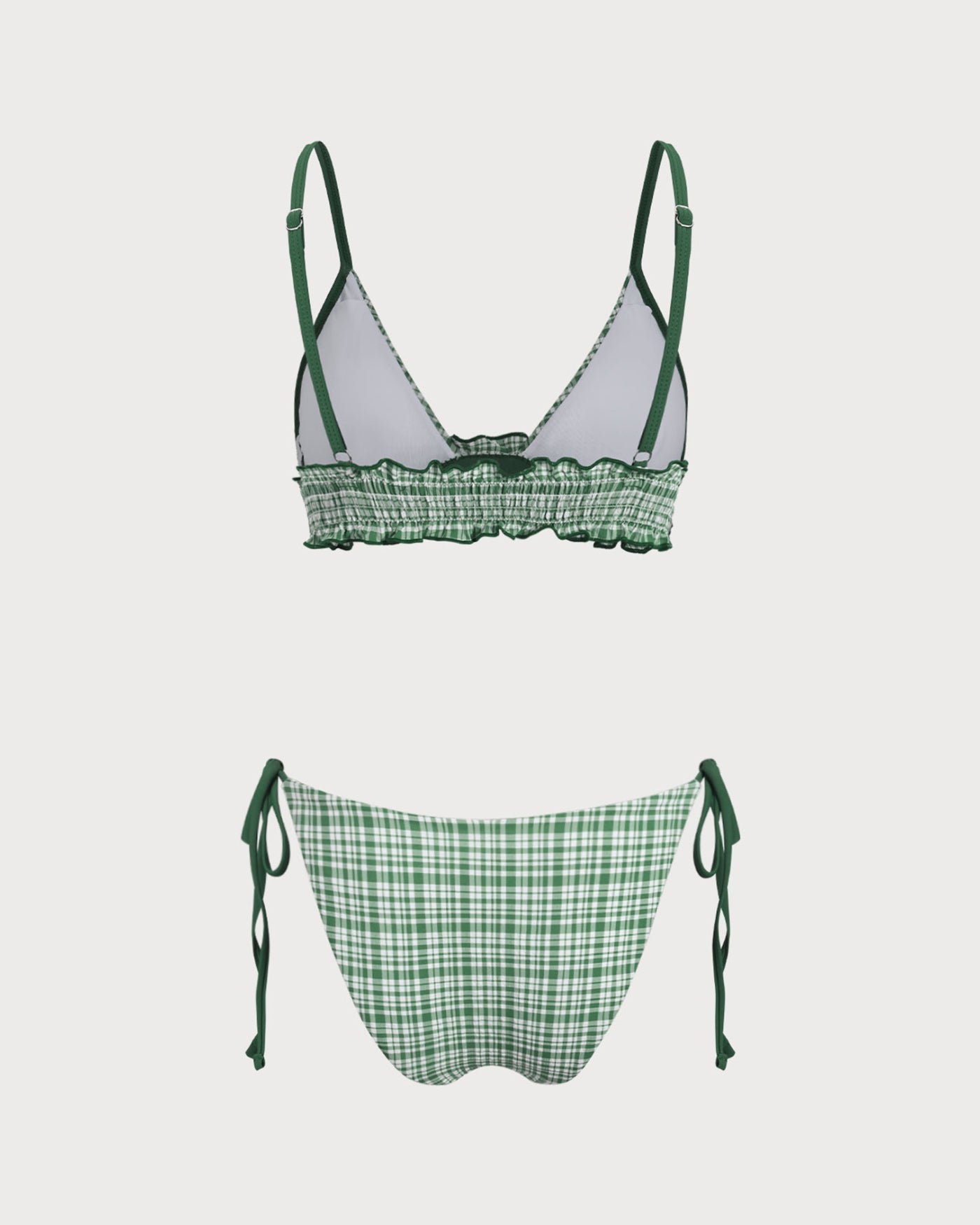 Bikini de Cuadros — Verde