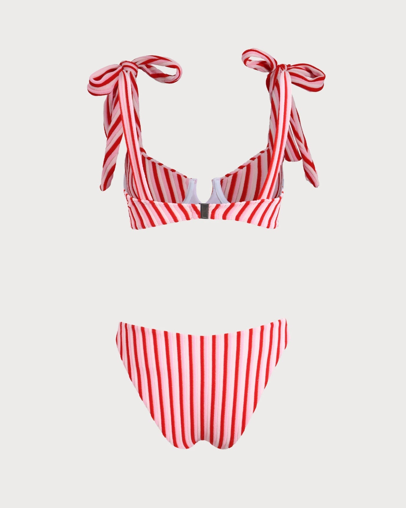 Bikini de Rayas — Rosa