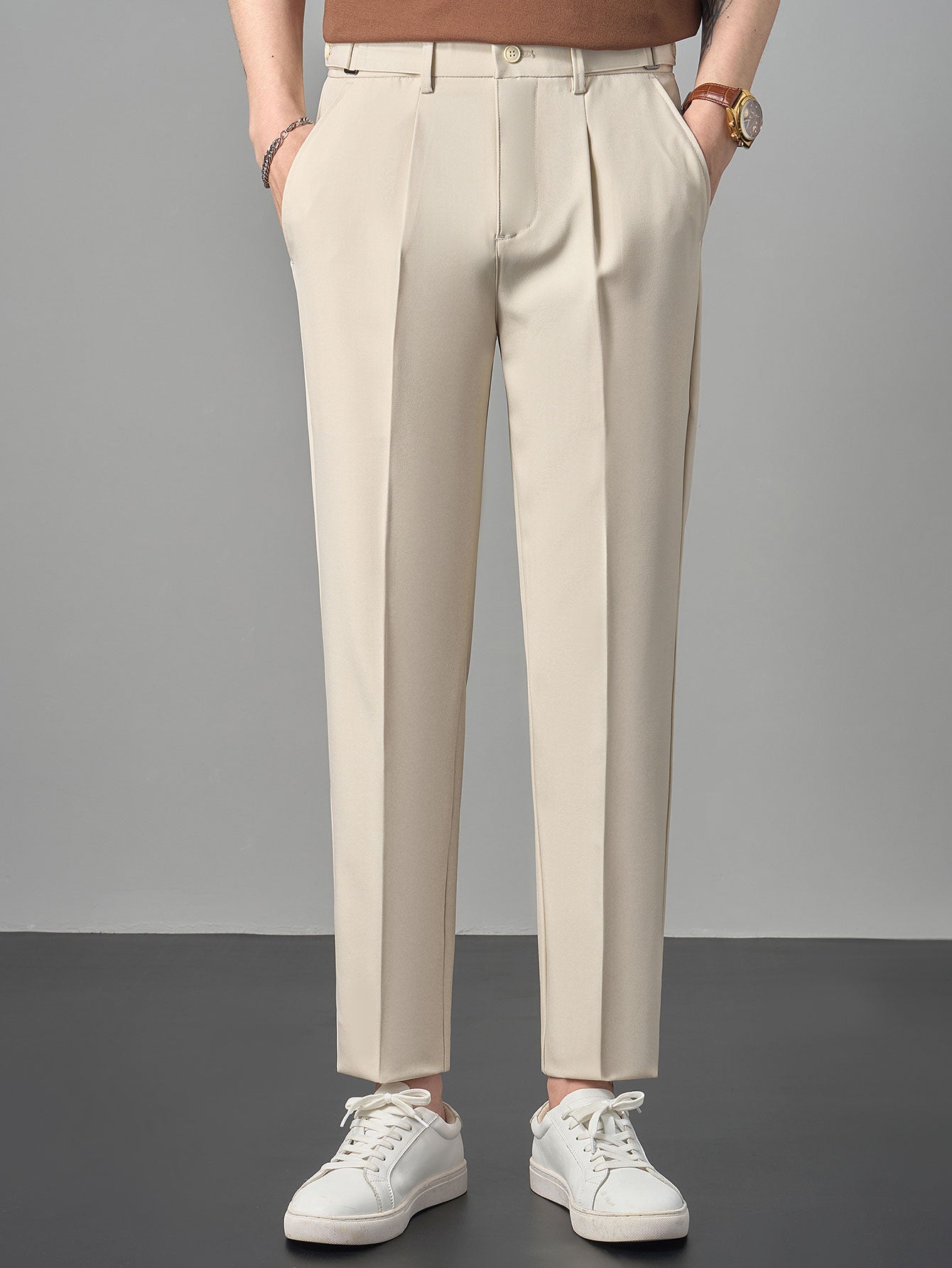 Pantalones ajustados cónicos de Nápoles