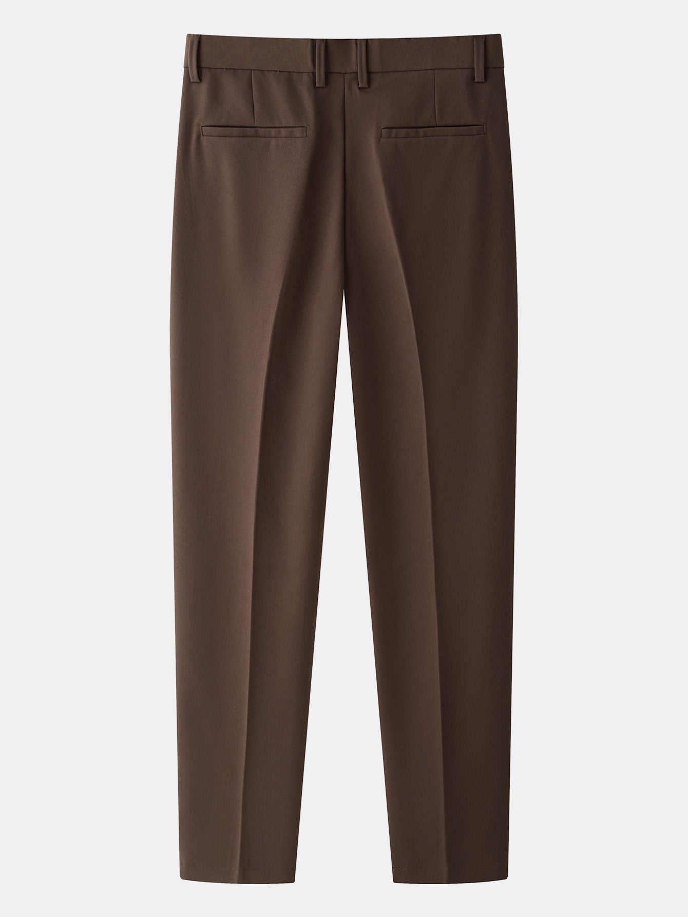 Camisa Polo de punto a rayas y pantalones ajustados de corte cónico