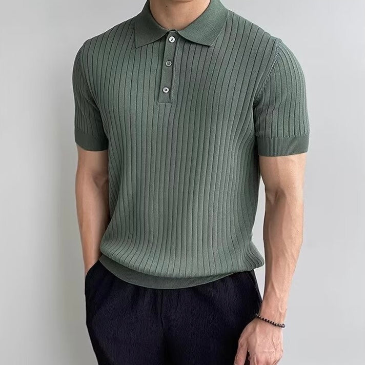Polo de Punto — Verde Oliva