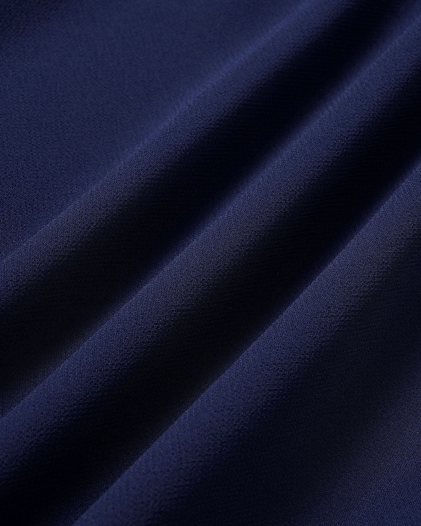 Vestido Midi Manga Abullonada — Azul