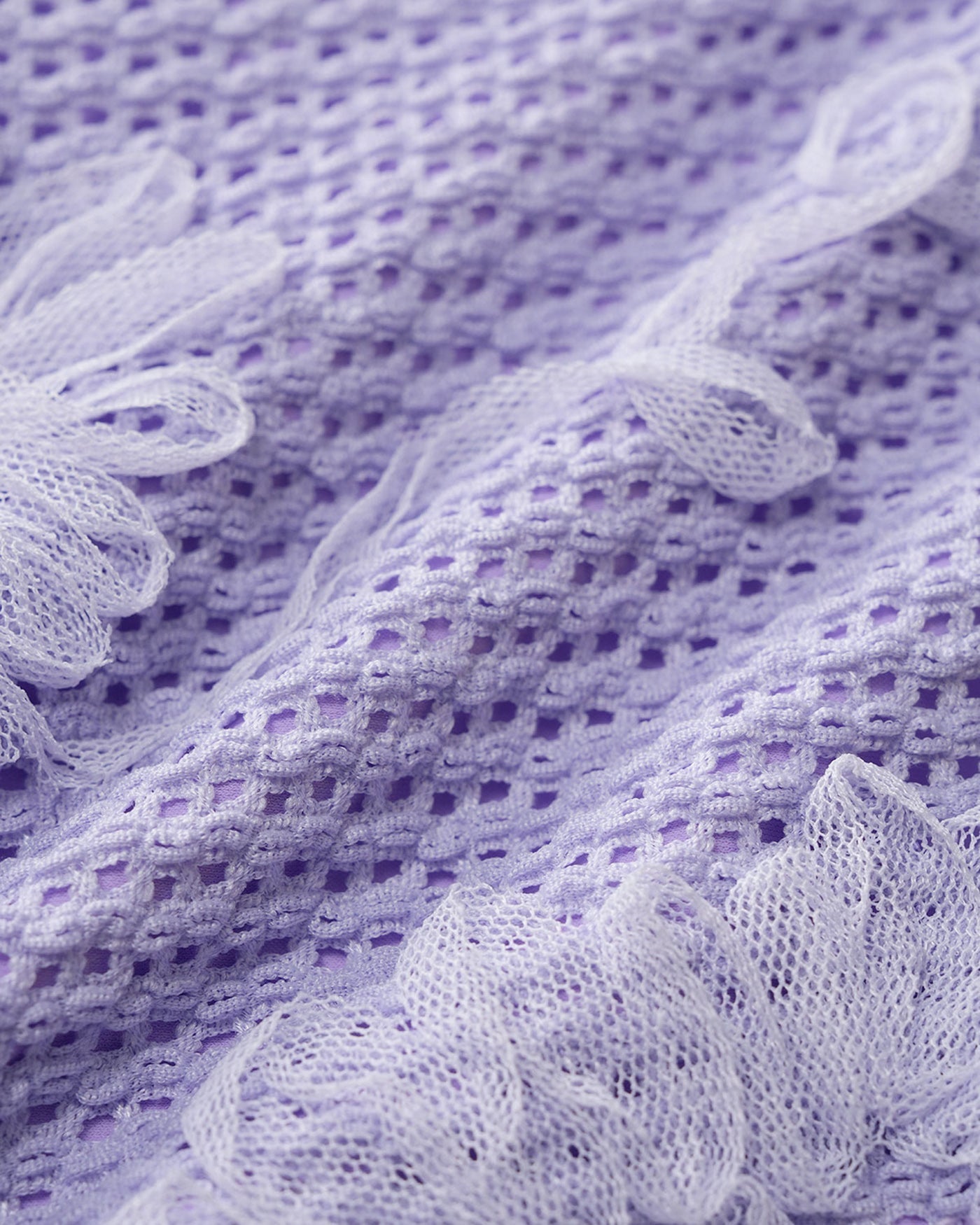 Bikini Jacquard Halter — Morado