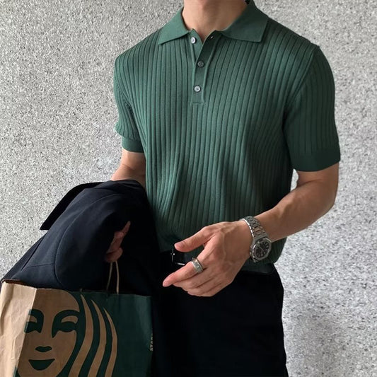 Polo de Punto — Verde Oliva