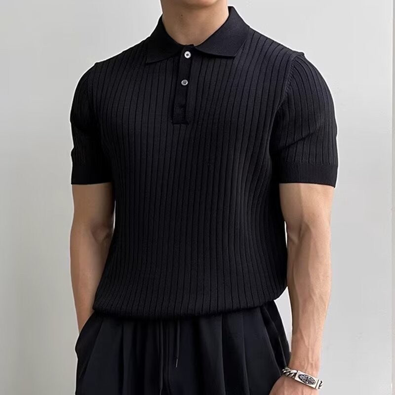 Polo de Punto — Negro