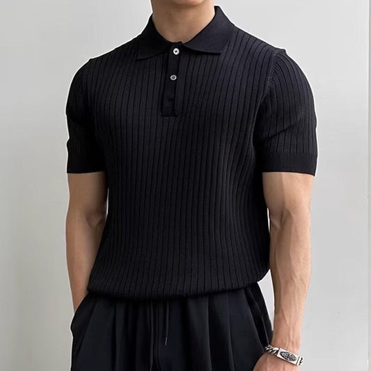 Polo de Punto — Negro