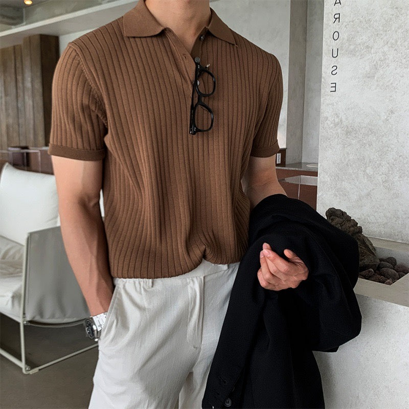 Polo de Punto — Verde Oliva