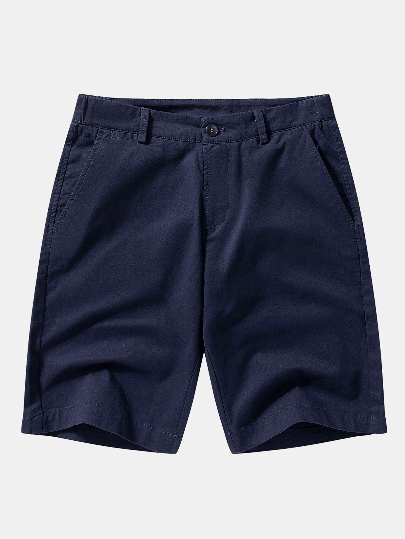Camisa Polo de punto con contraste de textura y pantalones cortos de algodón tipo chino