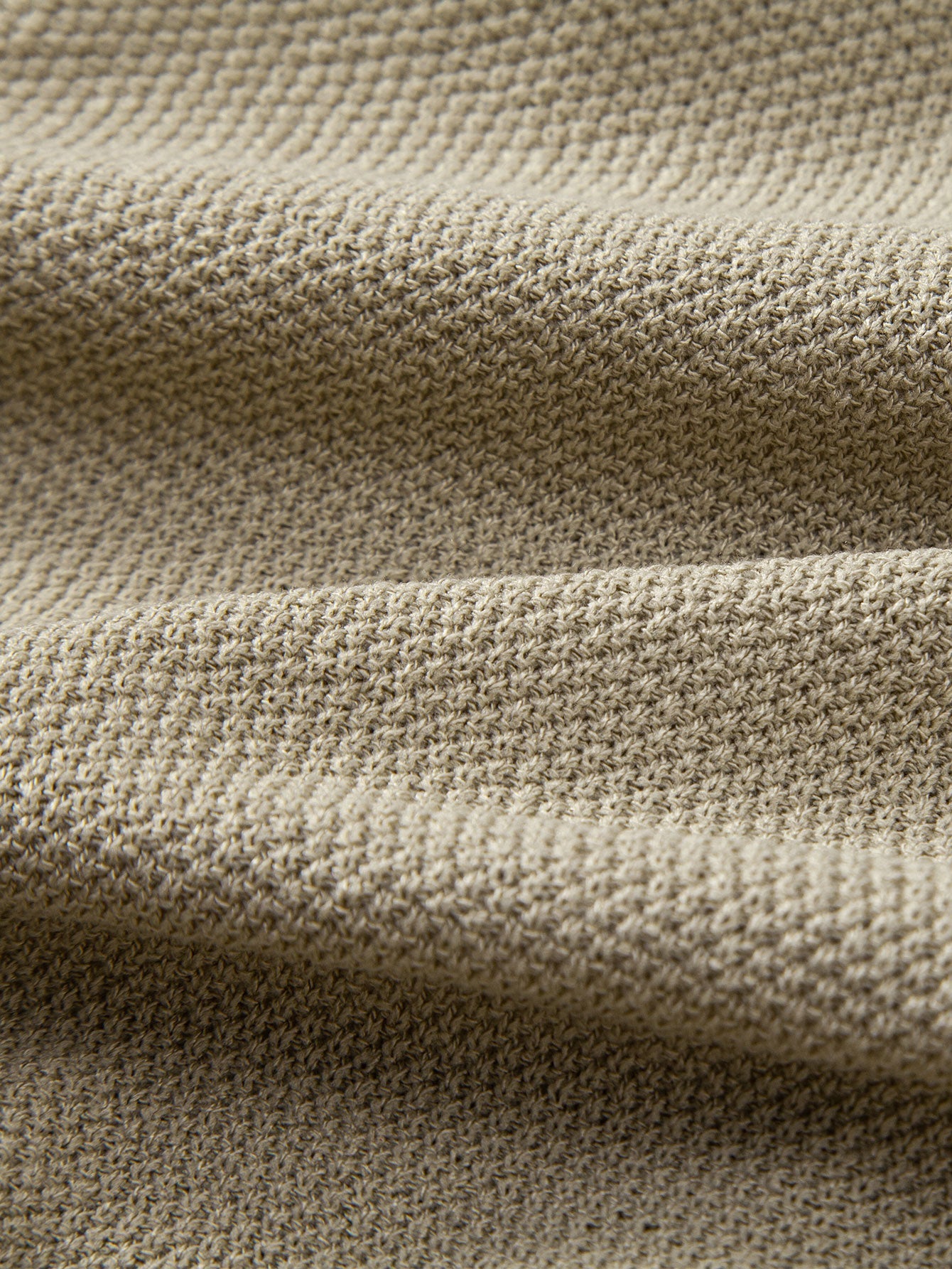 Camisa Polo de punto con cremallera texturizada