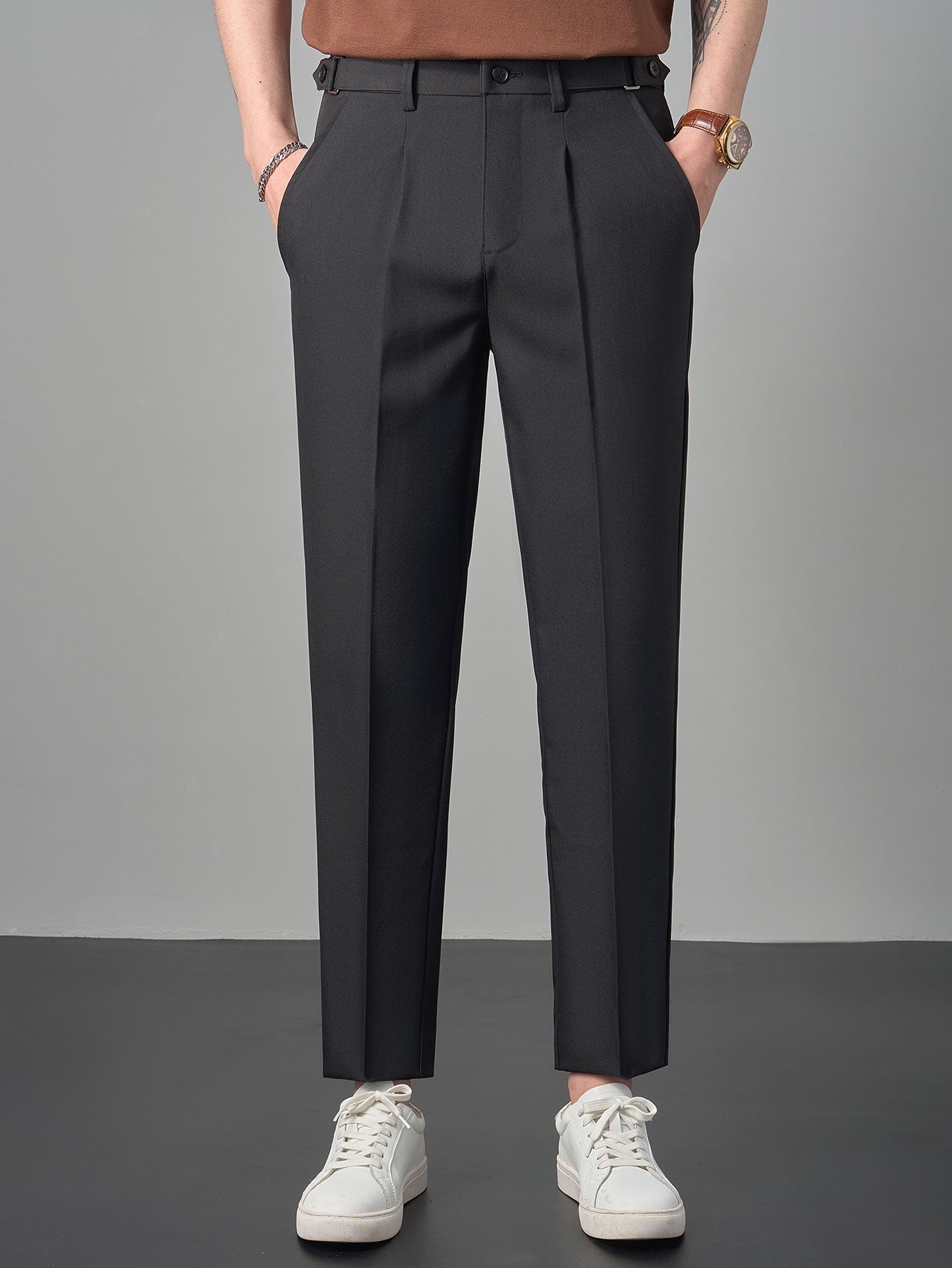 Pantalones ajustados cónicos de Nápoles