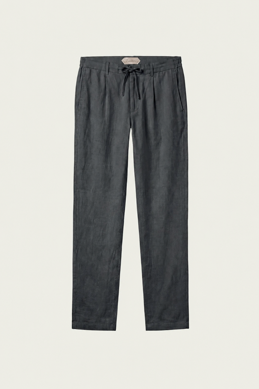 Pantalón de Lino — Negro