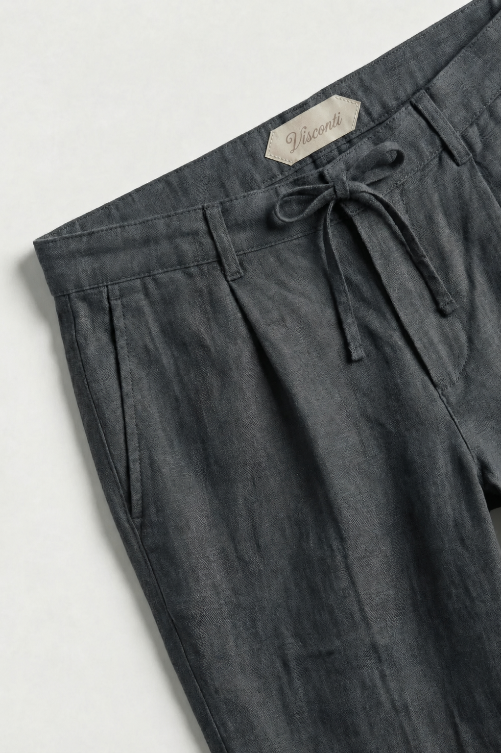 Pantalón de Lino — Negro