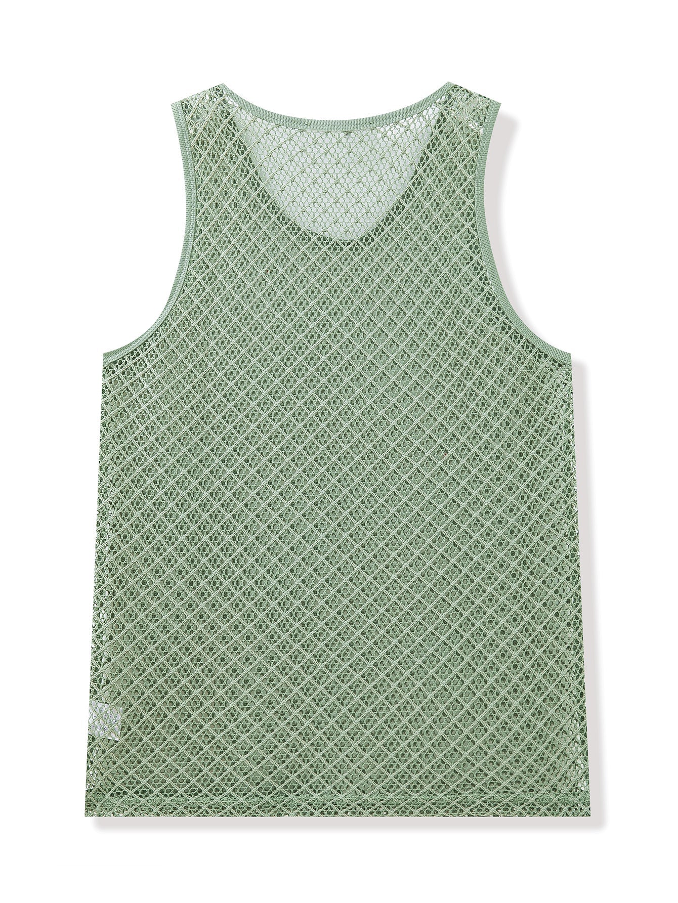 Open Knit Tank Top