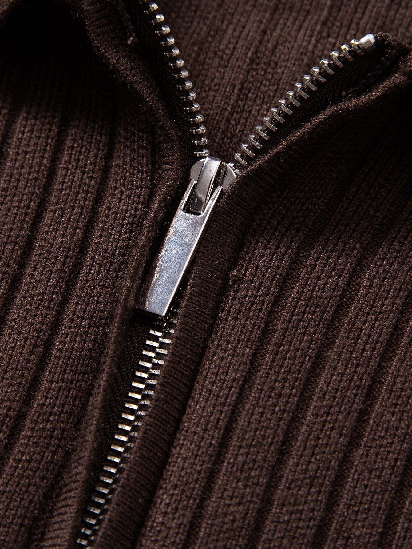 Camisa Polo de Punto a Rayas con Cuello de Canalé
