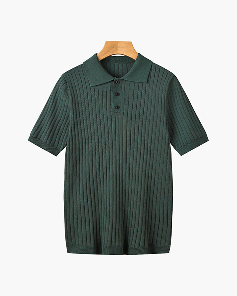 Polo de Punto — Marrón