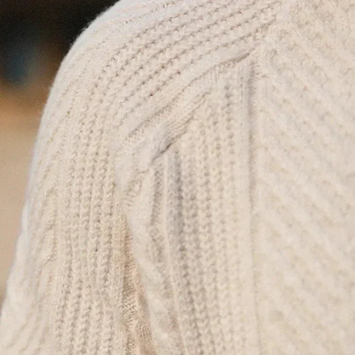 Jersey de punto con cuello polo