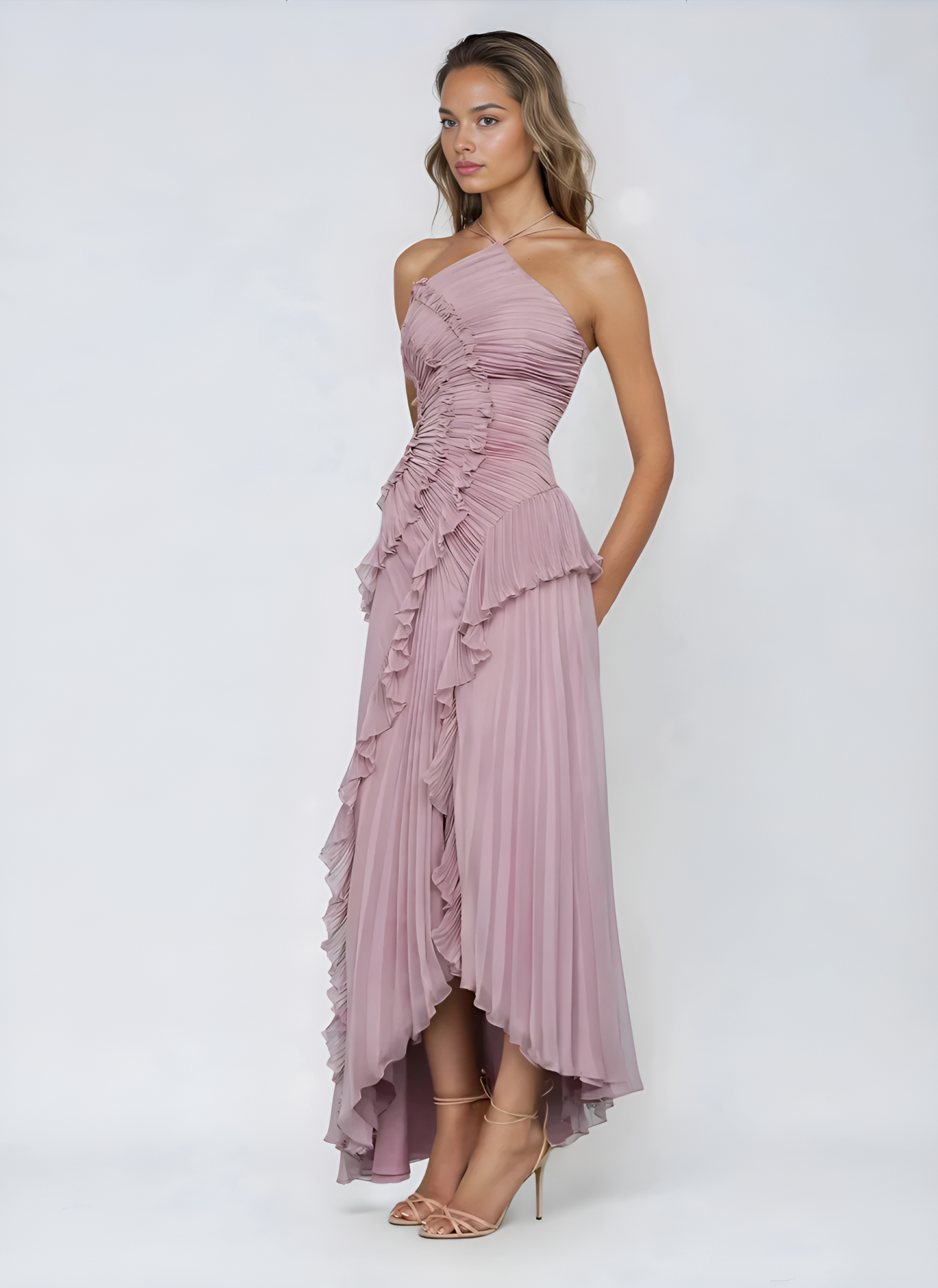 ELISIA Vestido con volantes