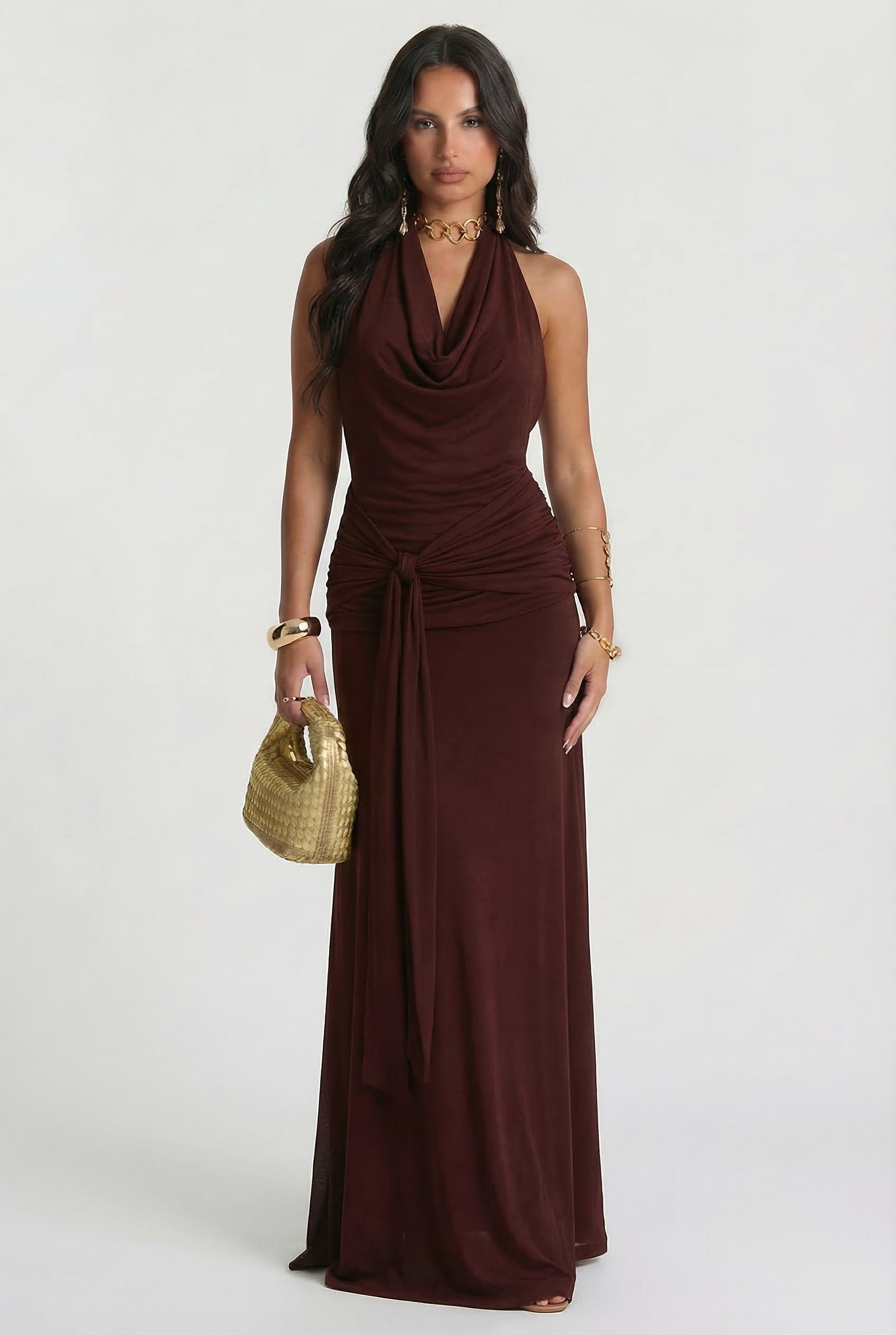 Vestido Maxi Hailey — Moca