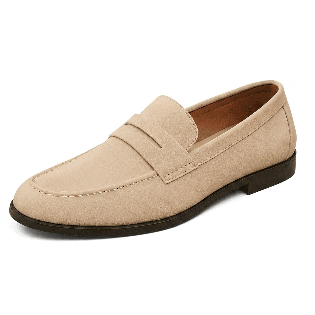 Hombre Mocasines con Antifaz y Costura en la Puntera