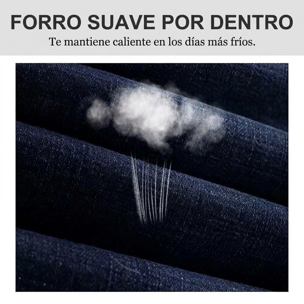 Marco vaquero con forro suave por dentro