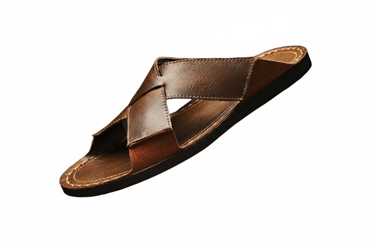 Sandalias abiertas de tiras cruzadas