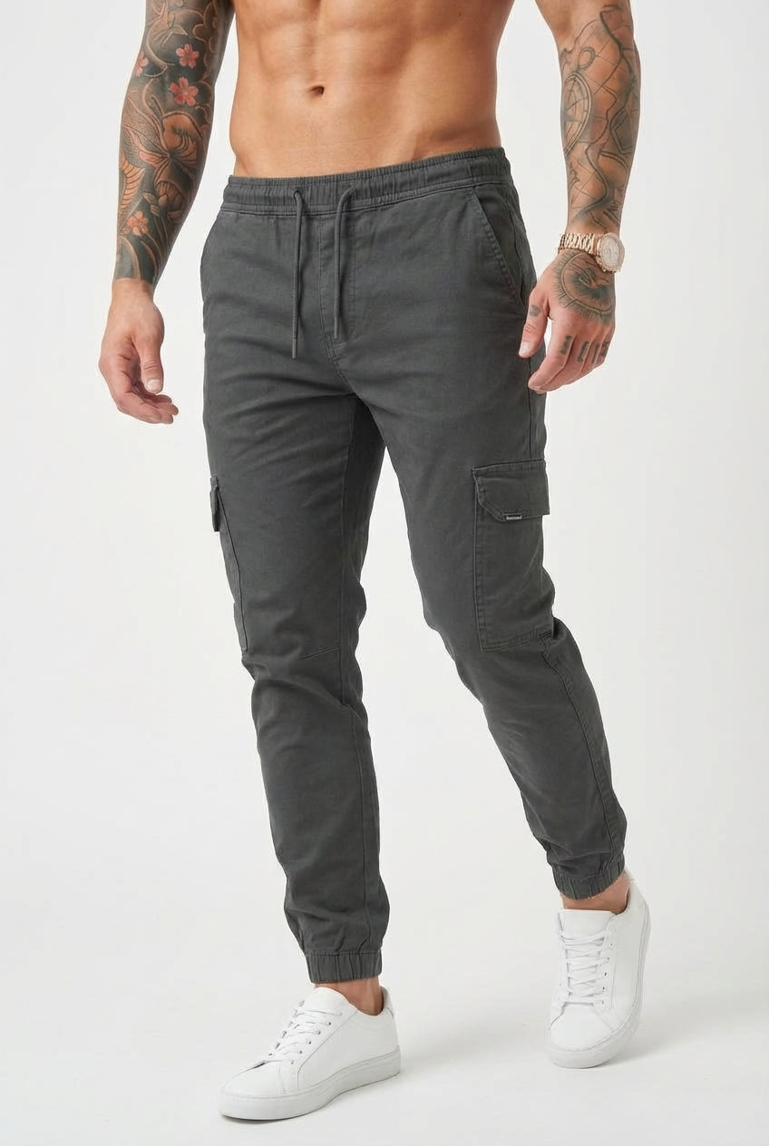 Jogger cargo Olympus – Gris