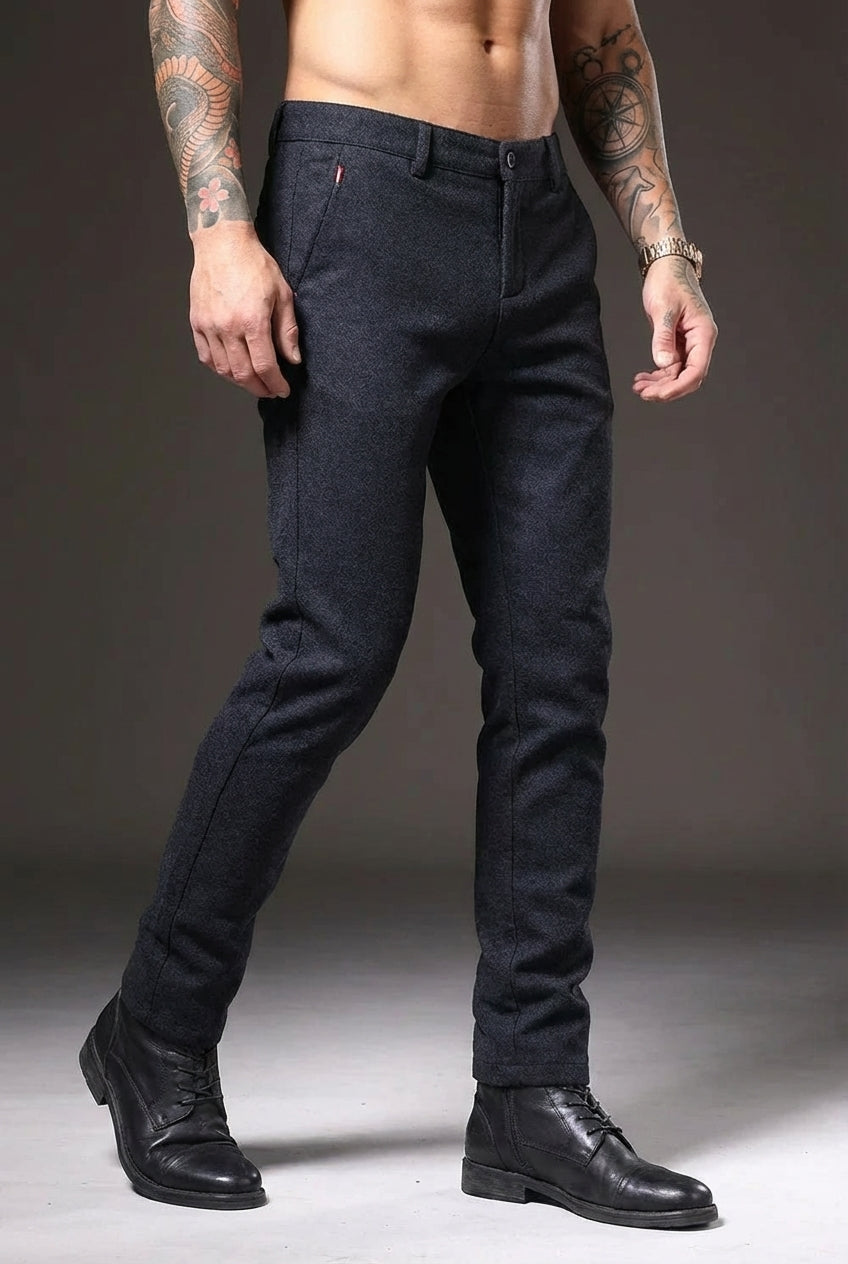 Pantalón Luca slim fit – Azul