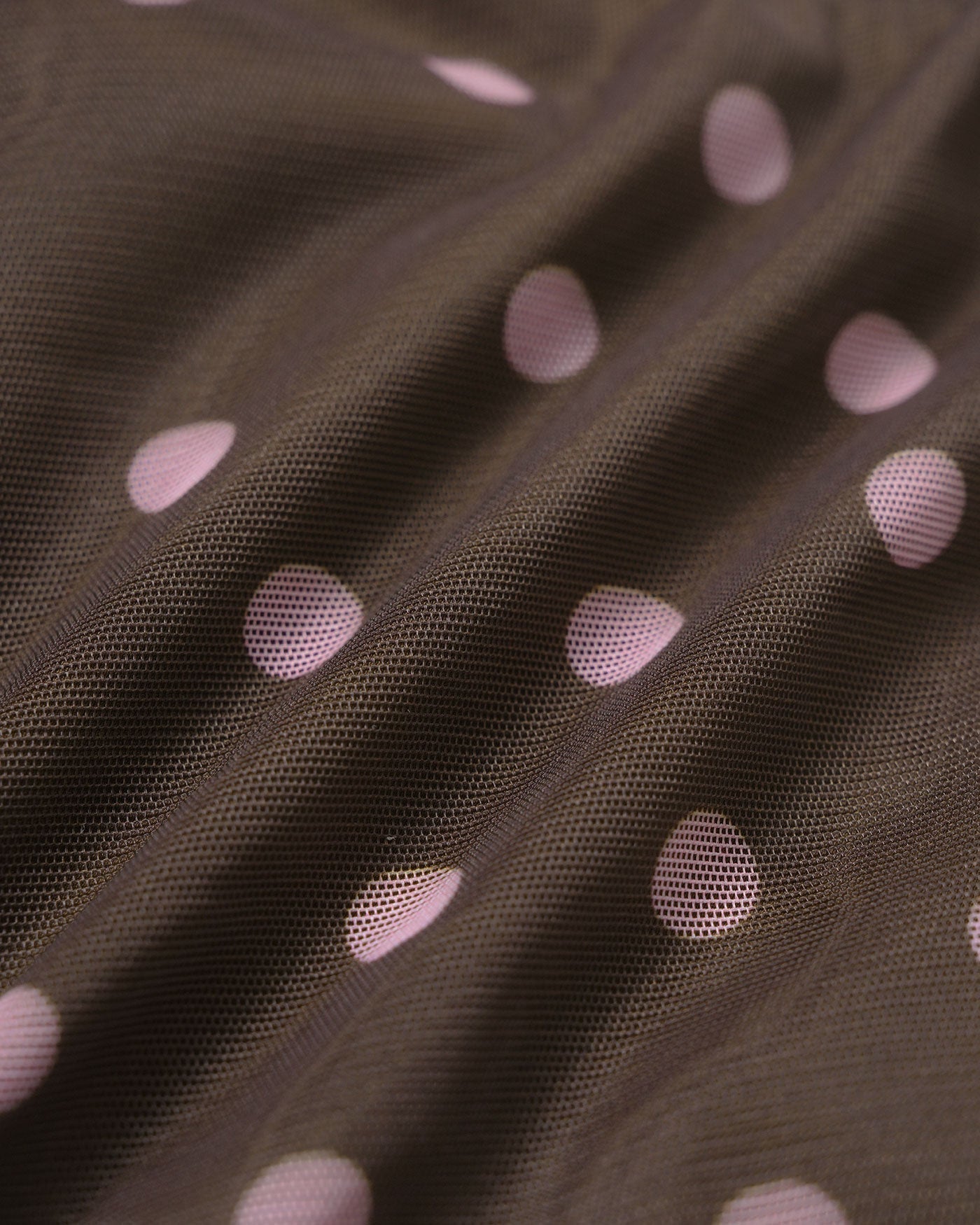Tankini Cuello Pico Lunares — Café