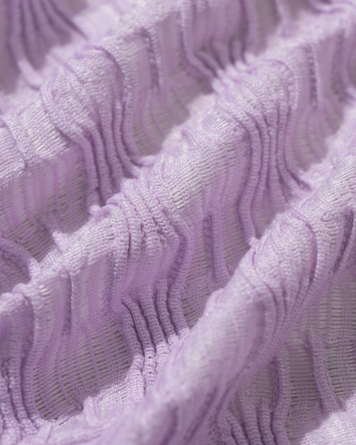Bikini Halter Texturizado Anudable — Morado