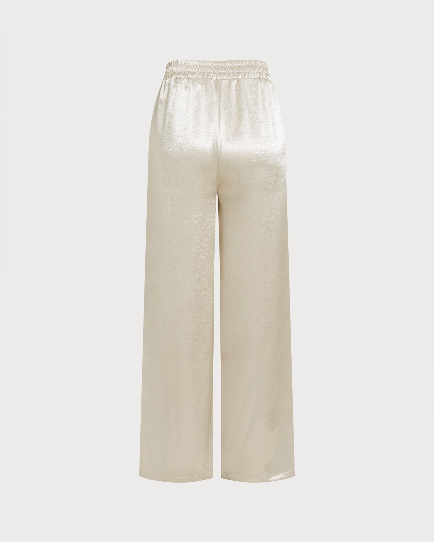Pantalón Casual Talle Elástico — Albaricoque
