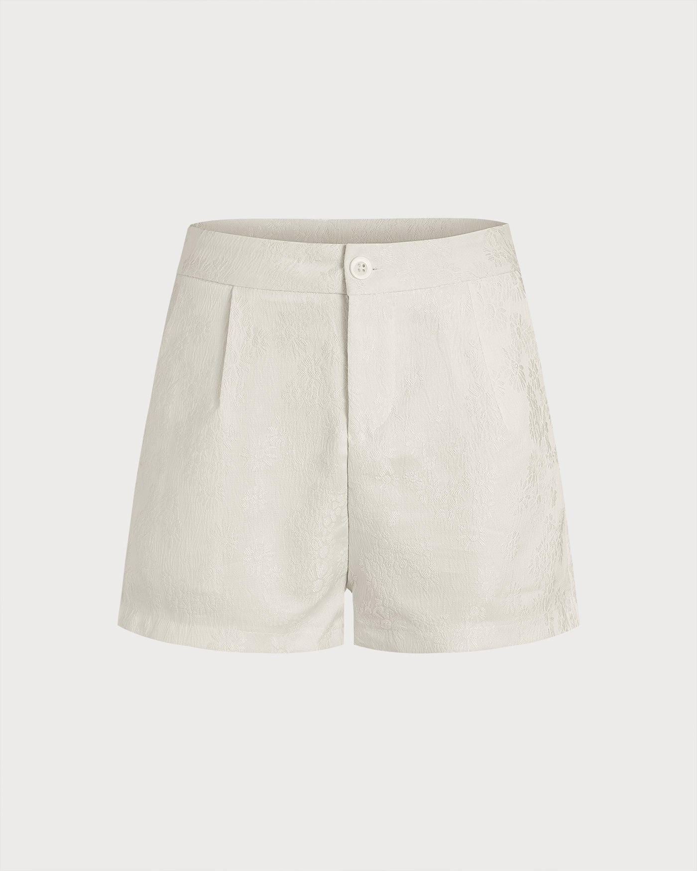 Shorts de Jacquard con Bolsillos — Albaricoque