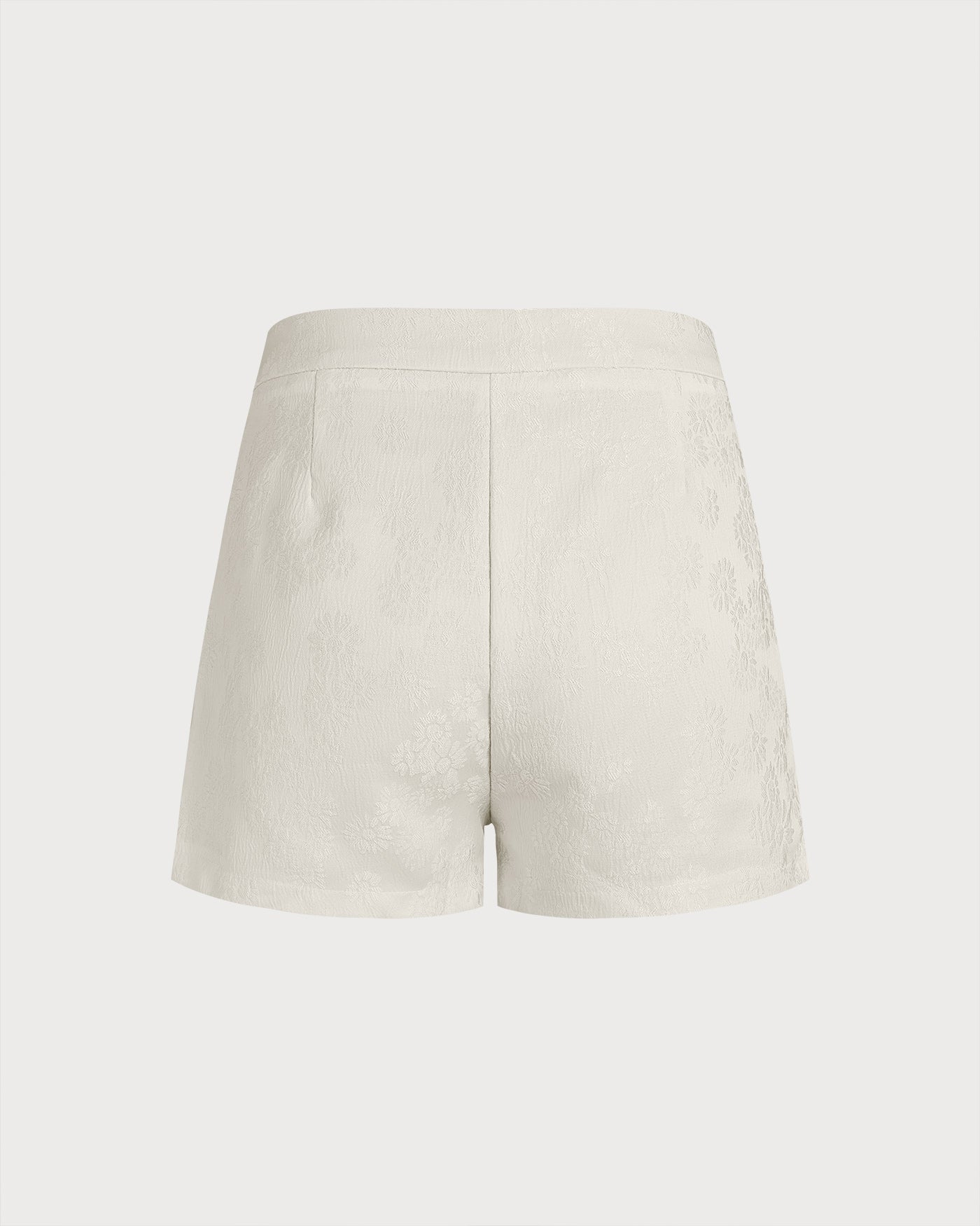Shorts de Jacquard con Bolsillos — Albaricoque